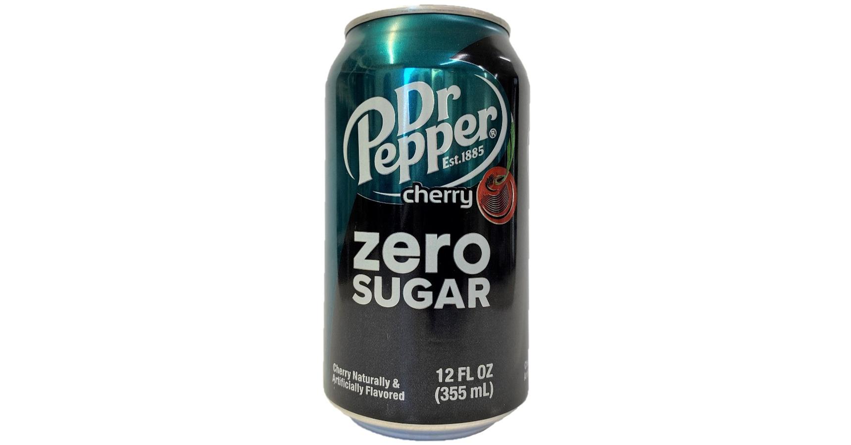 Dr Pepper Cherry Zero Sugar 355ml