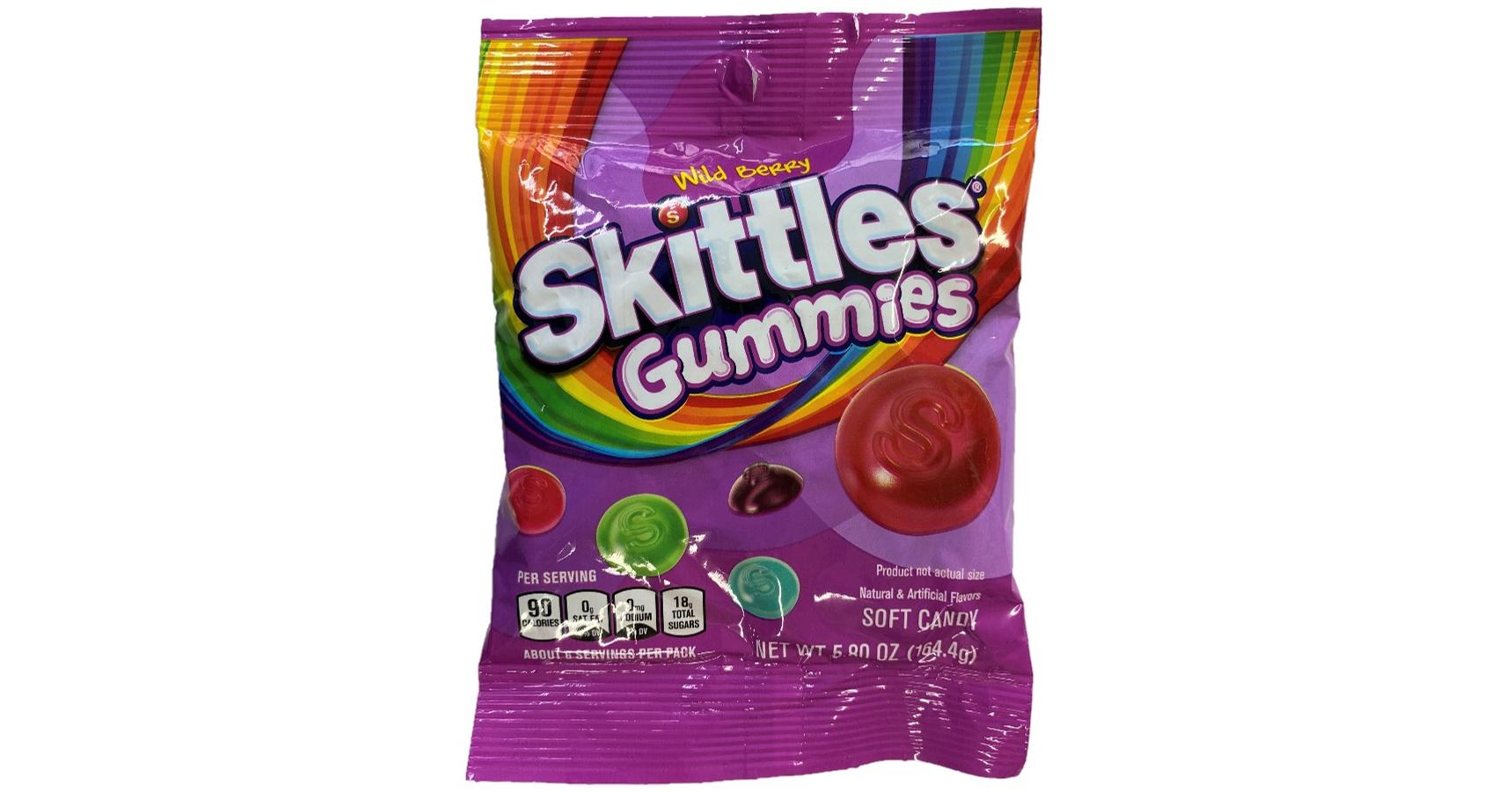 Skittles Gummies Wild Berry gumicukor 164,4g