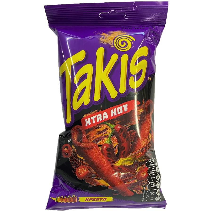 Takis Xtra Hot Tortilla Chips 90g